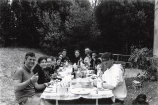 orologio di romolo backstage pranzo